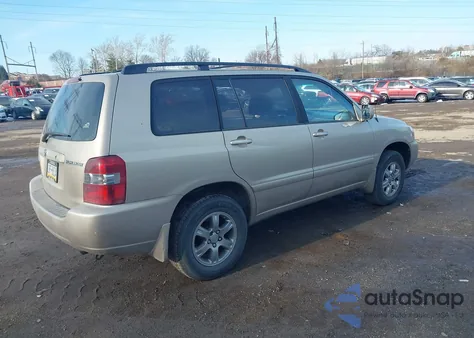 2005 Toyota Highlander V6 z USA, uszkodzony, nr VIN JTEEP21A050114720